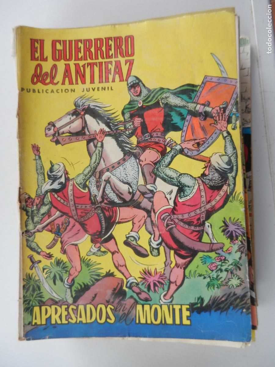 Tebeos: EL GUERRERO DEL ANTIFAZ N&ordm; 23- APRESADOS EN EL MONTE - PUBLICACION JUVENIL -1972 - EDT VALENCIA