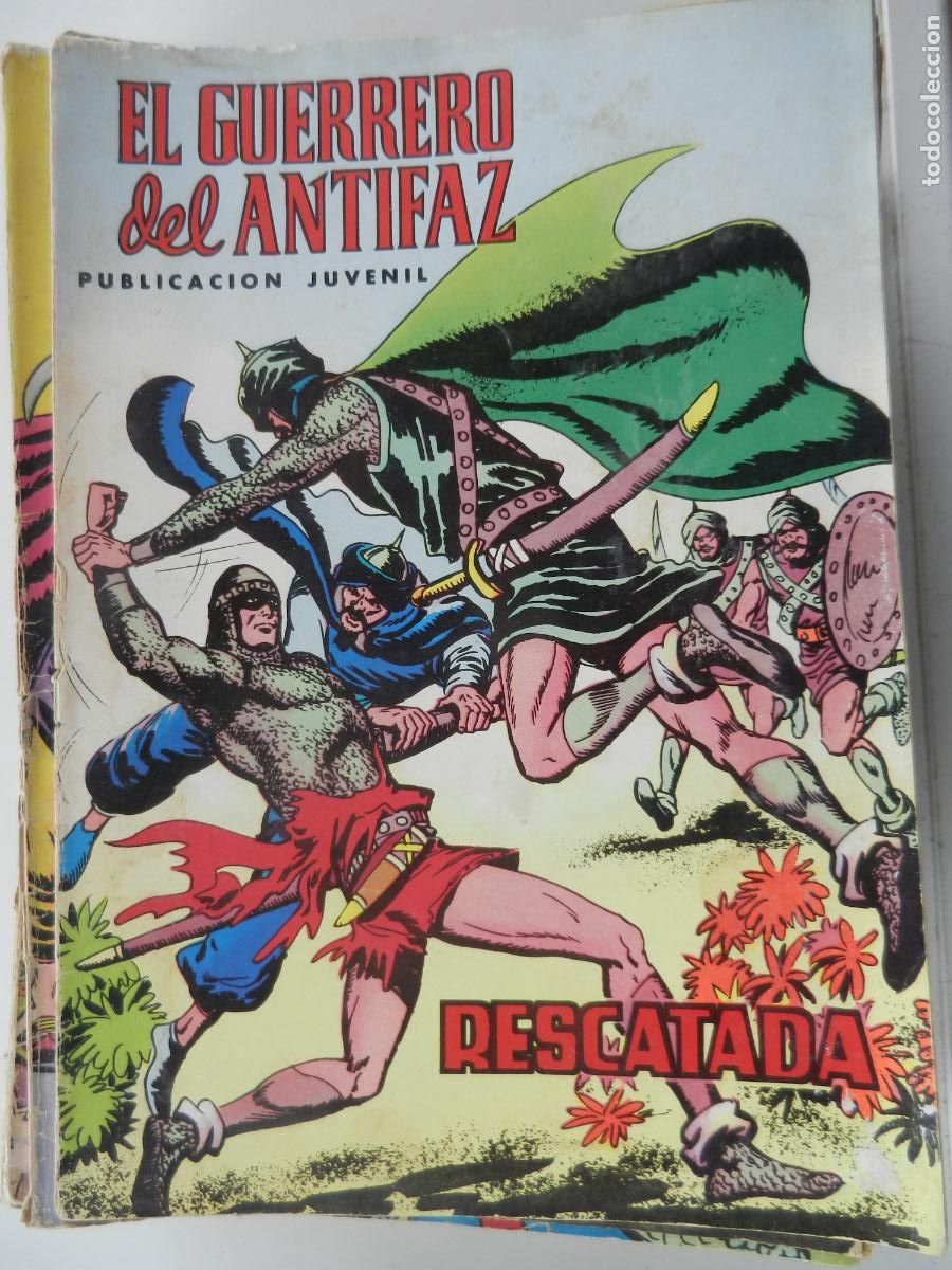 Tebeos: EL GUERRERO DEL ANTIFAZ N&ordm; 31- DE PODER A PODER - PUBLICACION JUVENIL -1973 - EDT VALENCIA - Foto 1
