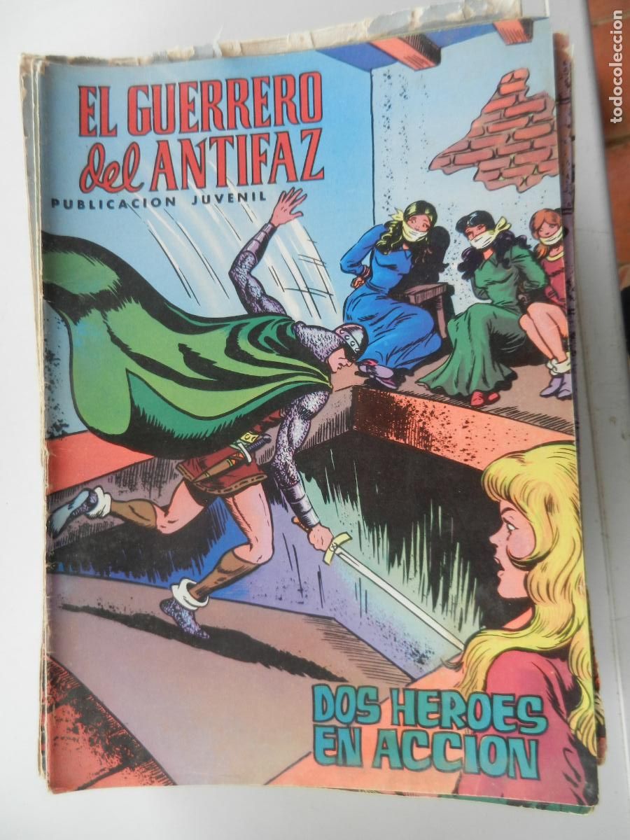Tebeos: EL GUERRERO DEL ANTIFAZ N&ordm; 43- DOS HEROES EN ACCION PUBLICACION JUVENIL -1973 - EDT VALENCIA