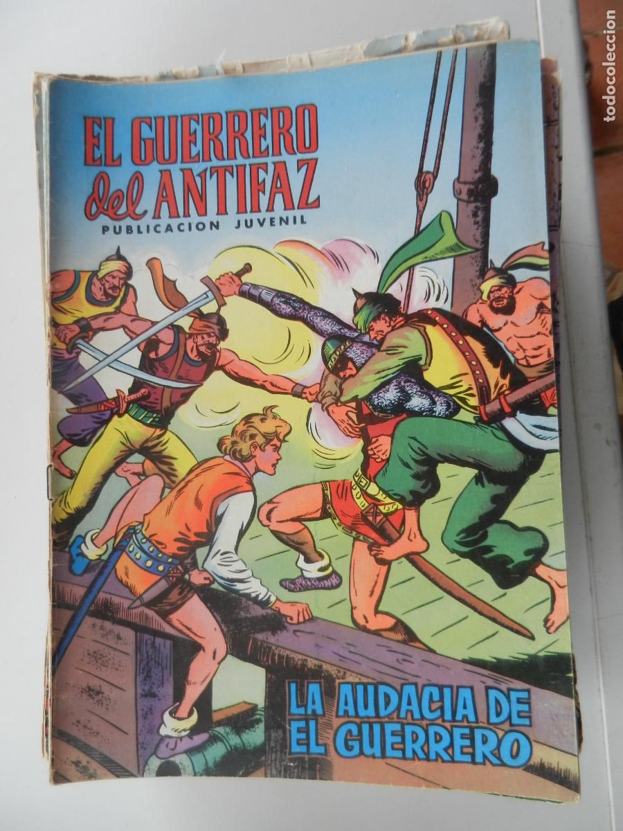 Tebeos: EL GUERRERO DEL ANTIFAZ N&ordm; 44- LA CASA DE OMAR - PUBLICACION JUVENIL -1973 - EDT VALENCIA
