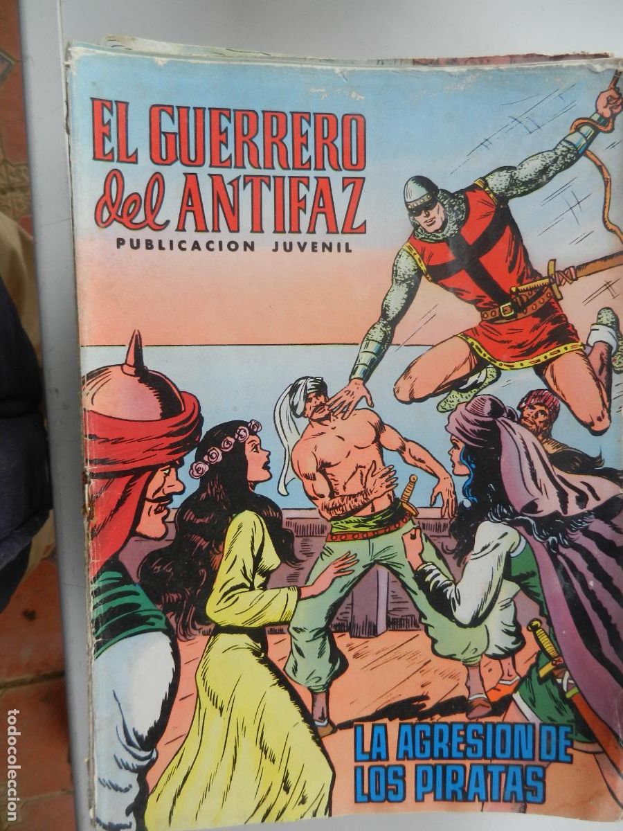 Tebeos: EL GUERRERO DEL ANTIFAZ N&ordm; 50- LA AGRESION DE LOS PIRATAS - PUBLICACION JUVENIL -1973 - EDT VALENCIA