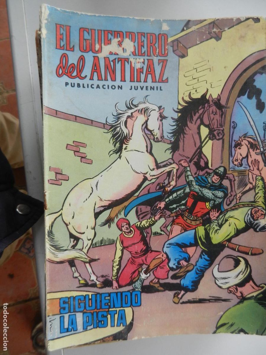 Tebeos: EL GUERRERO DEL ANTIFAZ N&ordm; 56- SIGUIENDO LA PISTA - PUBLICACION JUVENIL -1973 - EDT VALENCIA