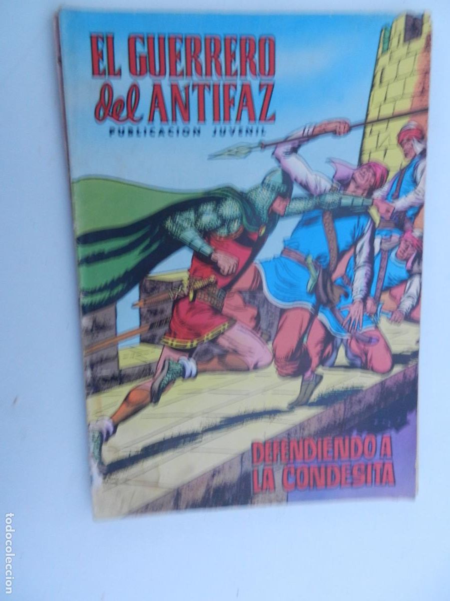 Tebeos: EL GUERRERO DEL ANTIFAZ N&ordm; 60- DEFENDIENDO A LA CONDESITA - PUBLICACION JUVENIL -1973 - EDT VALENCIA