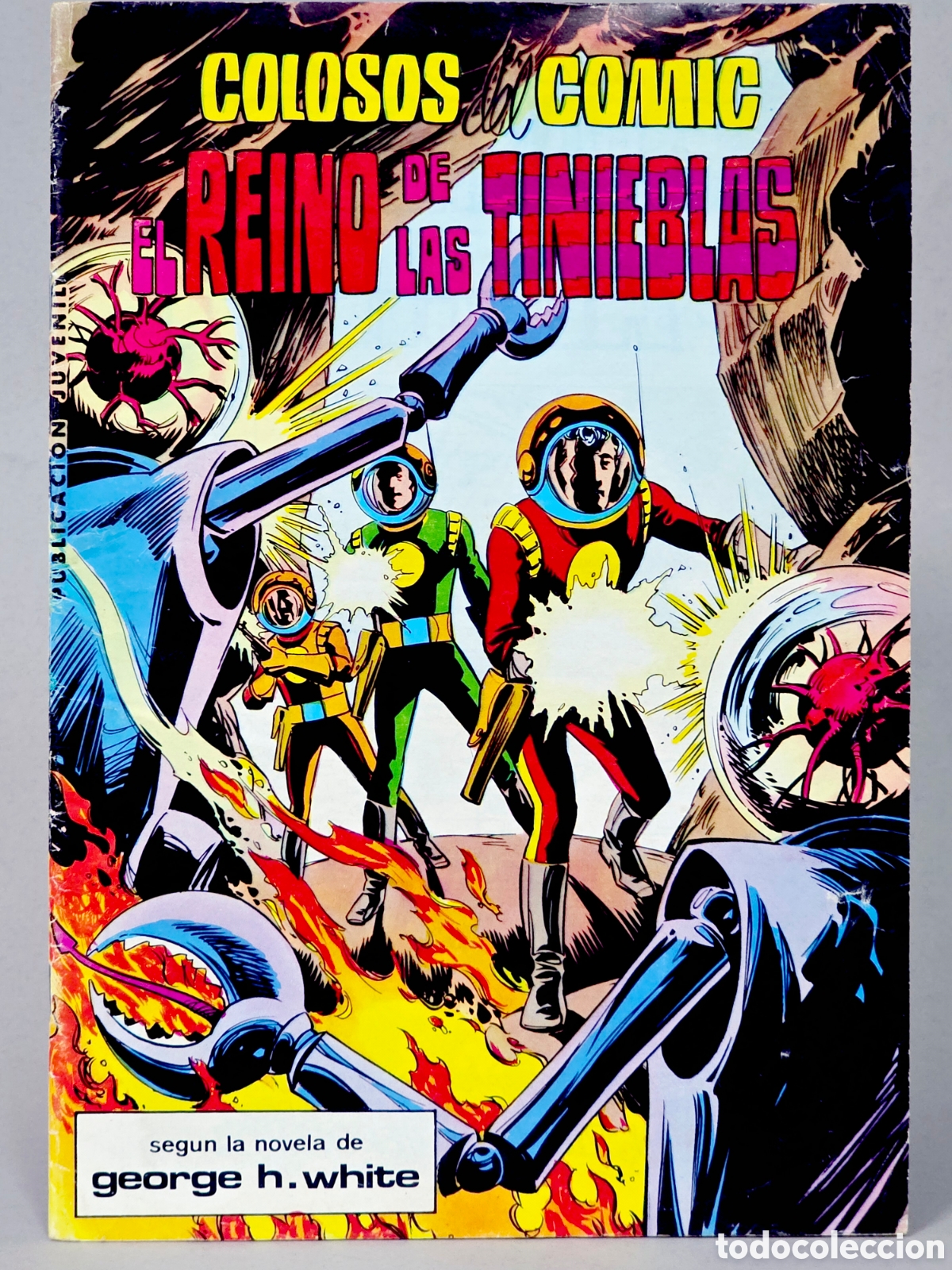 Tebeos: COLOSOS DEL C&Oacute;MIC 177 EL REINO DE LAS TINIEBLAS EDITORIAL VALENCIANA MUY BUEN ESTADO