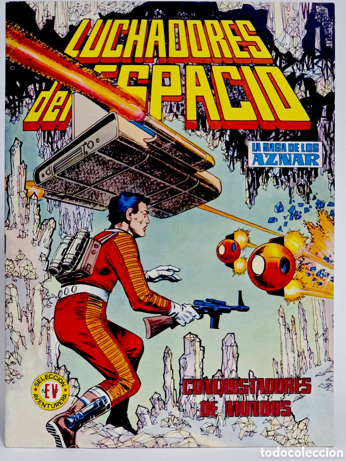 Tebeos: C&Oacute;MIC LUCHADORES DEL ESPACIO 14 CONQUISTADORES DE MUNDOS EDITORIAL VALENCIANA EXCELENTE ESTADO