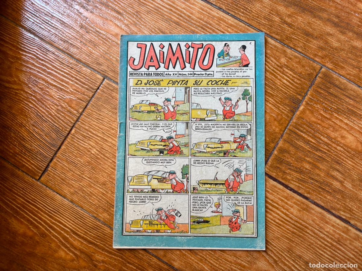 Tebeos: JAIMITO N&ordm; 544 EDITORIAL VALENCIANA