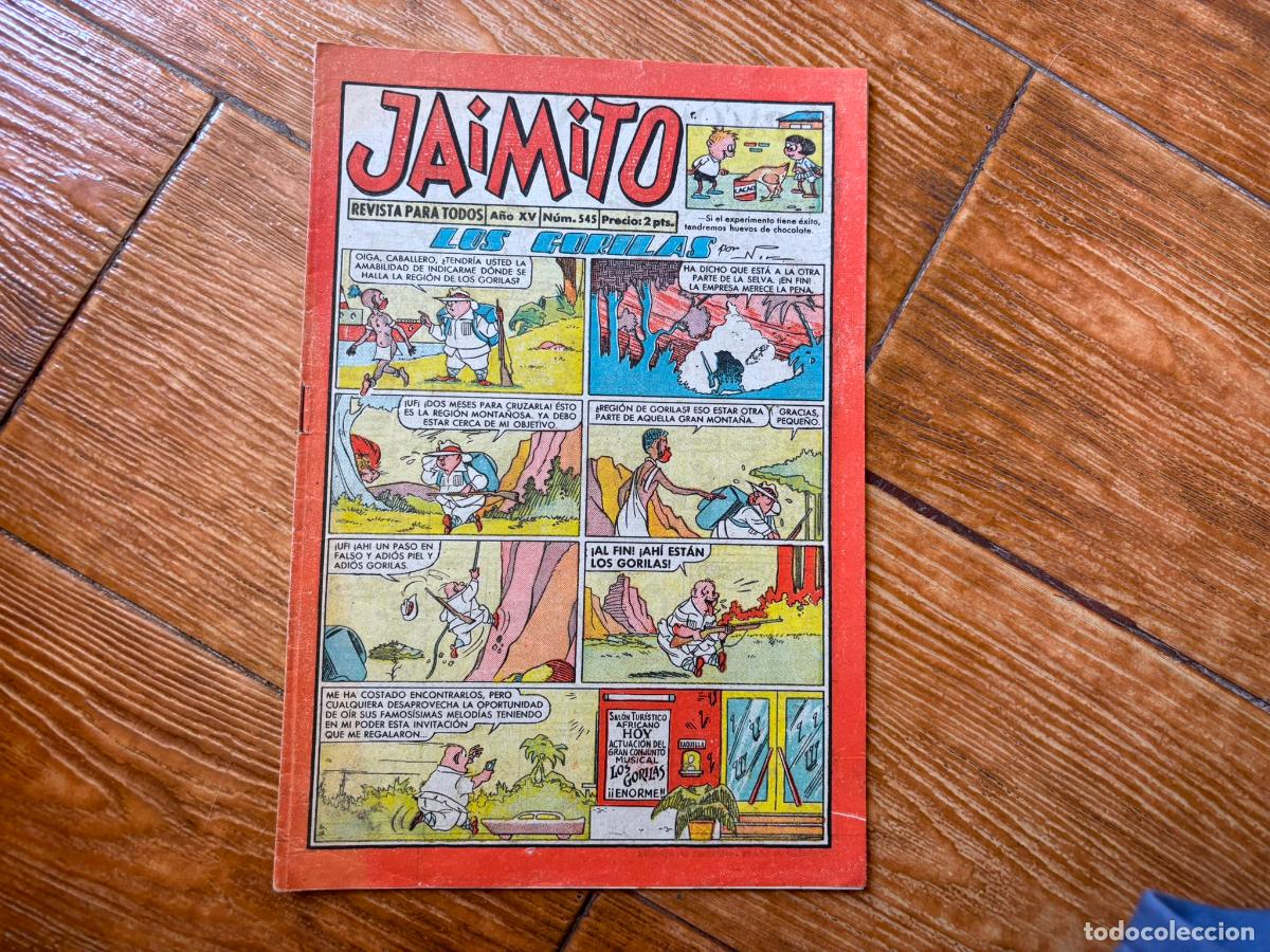 Tebeos: JAIMITO N&ordm; 544 EDITORIAL VALENCIANA