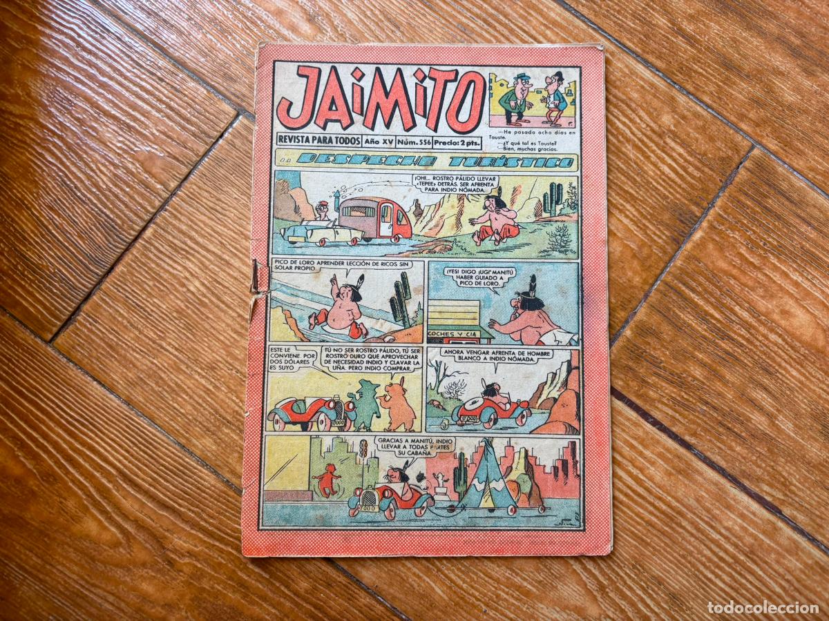 Tebeos: JAIMITO N&ordm; 556 EDITORIAL VALENCIANA