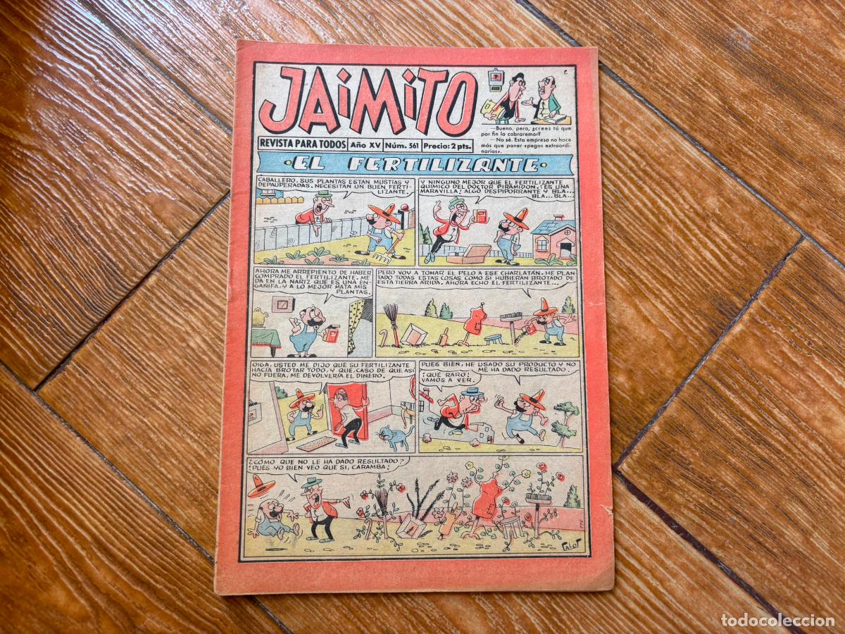 BDs: JAIMITO N&ordm; 561 EDITORIAL VALENCIANA
