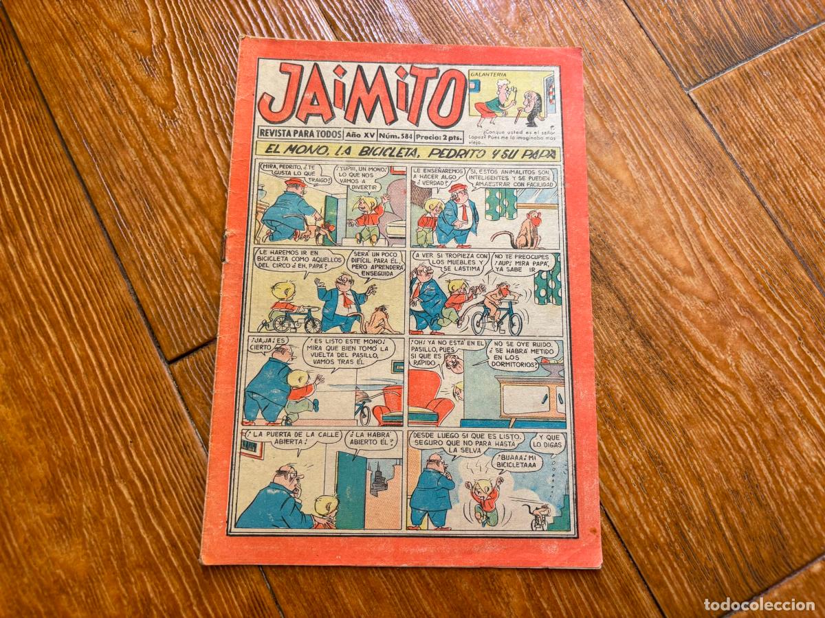 Livros de Banda Desenhada: JAIMITO N&ordm; 584 EDITORIAL VALENCIANA