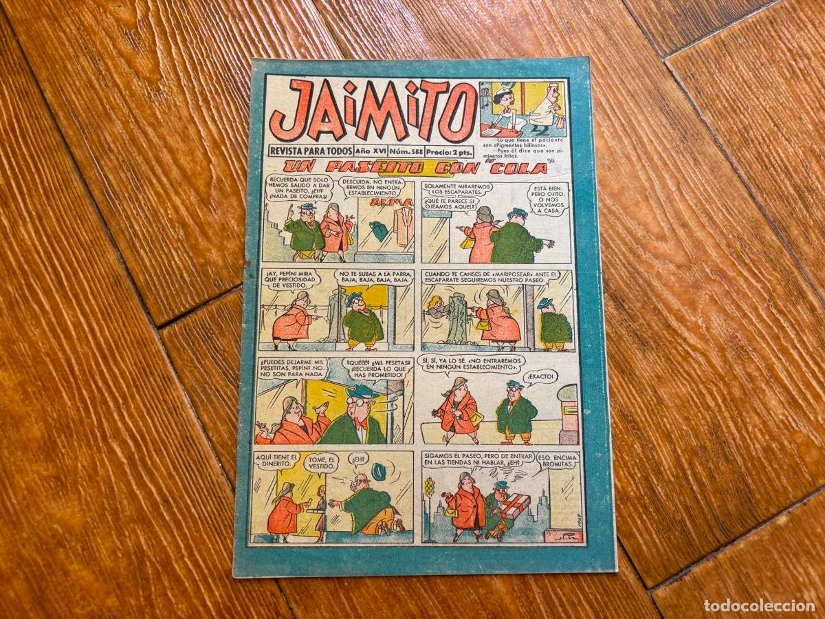 Livros de Banda Desenhada: JAIMITO N&ordm; 588 EDITORIAL VALENCIANA