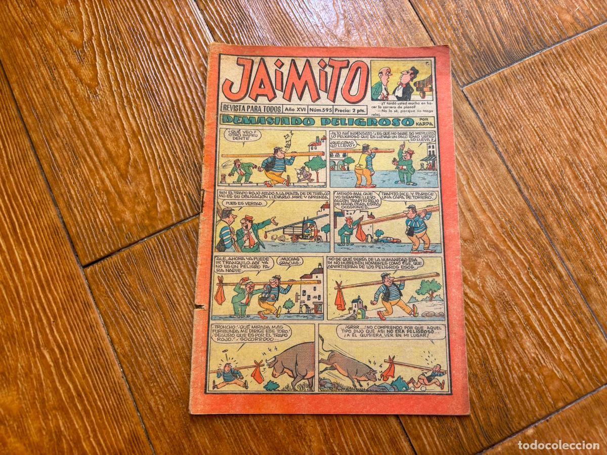 Livros de Banda Desenhada: JAIMITO N&ordm; 595 EDITORIAL VALENCIANA
