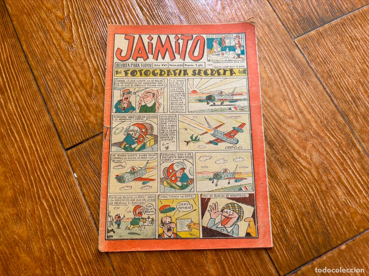 Livros de Banda Desenhada: JAIMITO N&ordm; 600 EDITORIAL VALENCIANA