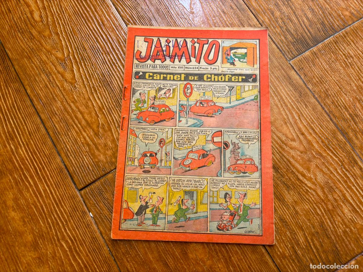 Tebeos: JAIMITO N&ordm; 624 EDITORIAL VALENCIANA