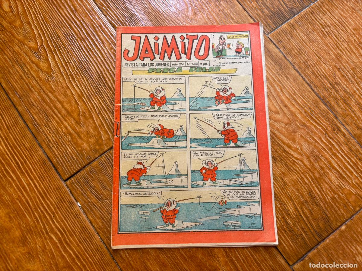 Tebeos: JAIMITO N&ordm; 633 EDITORIAL VALENCIANA