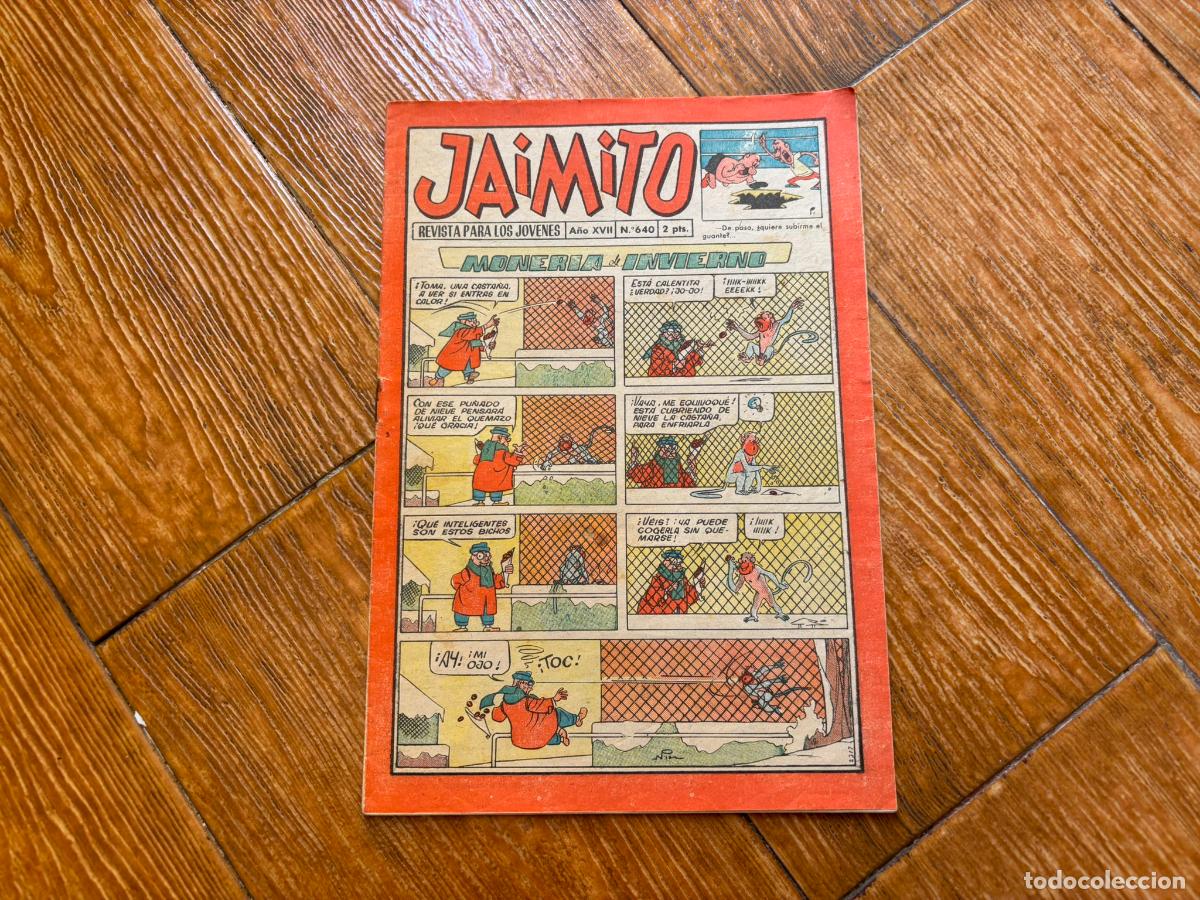 Tebeos: JAIMITO N&ordm; 640 EDITORIAL VALENCIANA