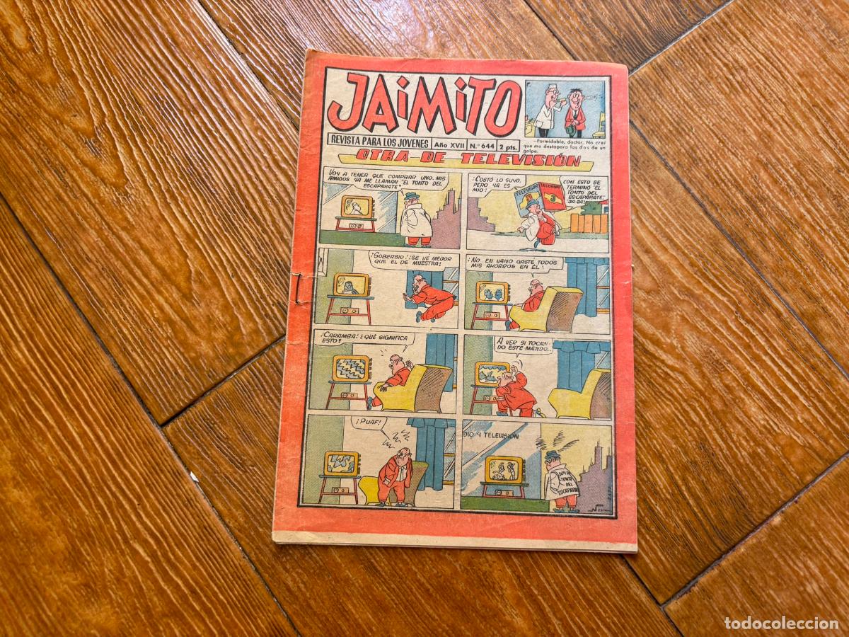 Tebeos: JAIMITO N&ordm; 644 EDITORIAL VALENCIANA