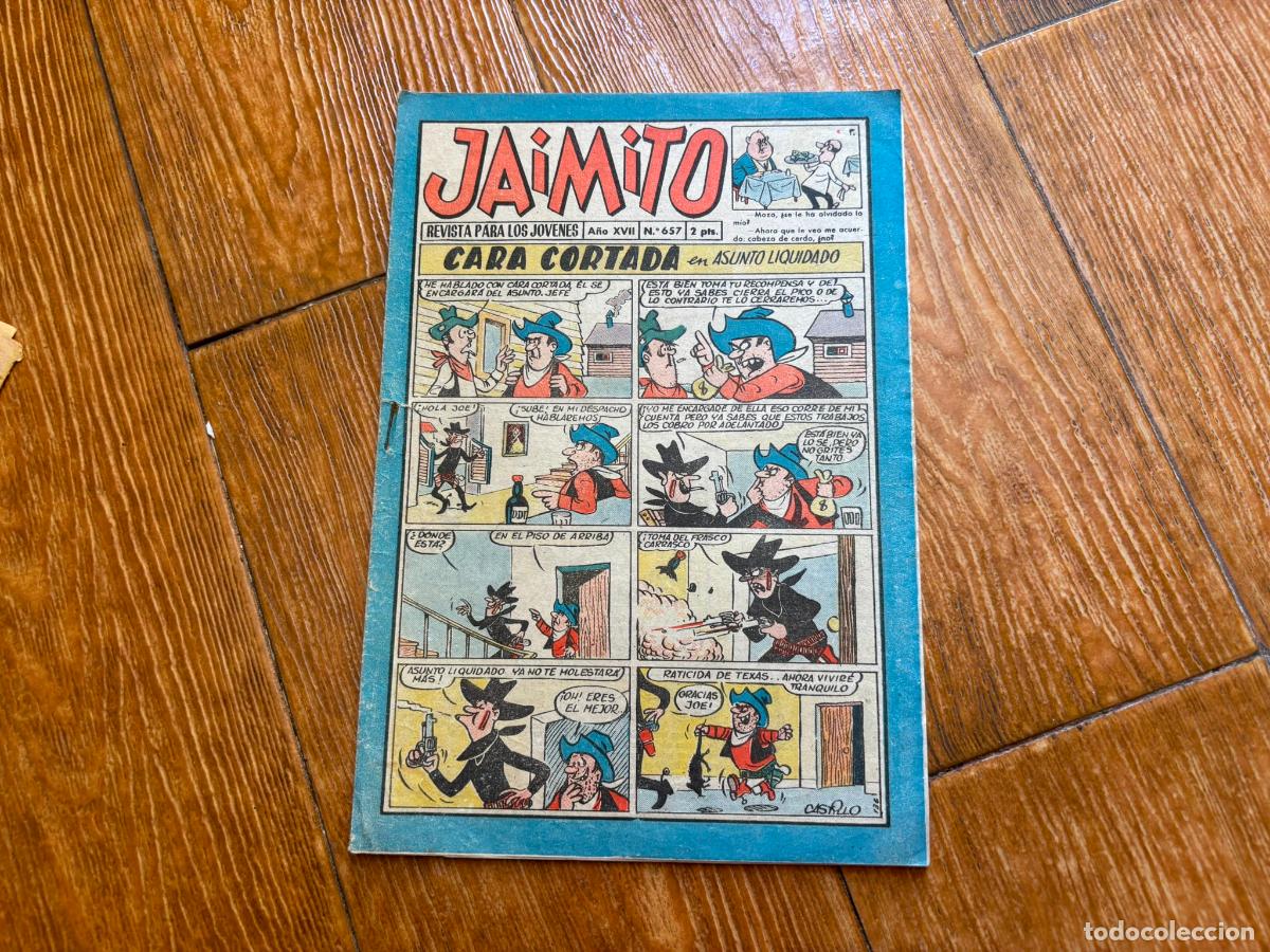 Tebeos: JAIMITO N&ordm; 657 EDITORIAL VALENCIANA