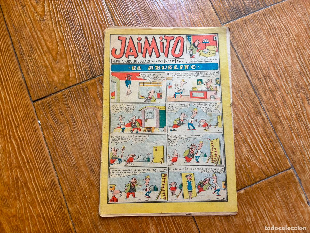 Tebeos: JAIMITO N&ordm; 659 EDITORIAL VALENCIANA