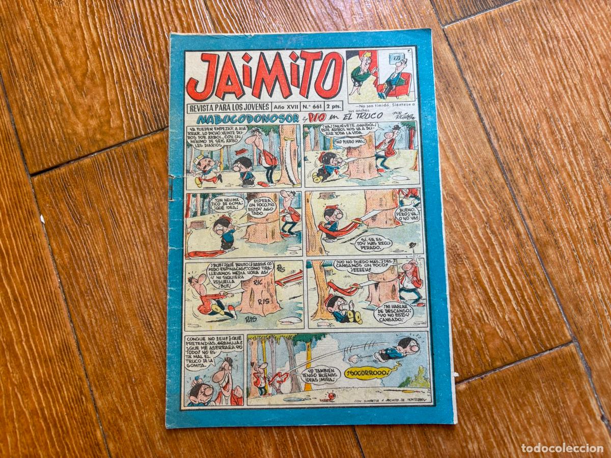 Tebeos: JAIMITO N&ordm; 661 EDITORIAL VALENCIANA