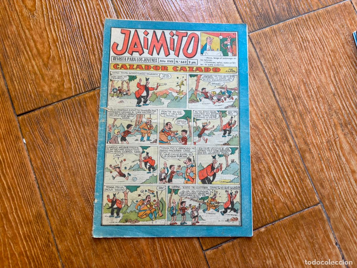 Tebeos: JAIMITO N&ordm; 662 EDITORIAL VALENCIANA