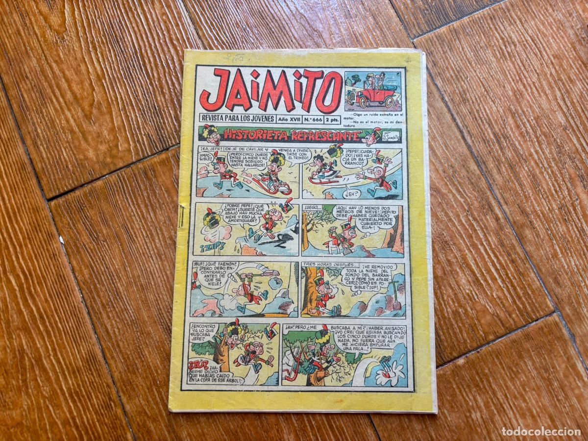 Tebeos: JAIMITO N&ordm; 666 EDITORIAL VALENCIANA
