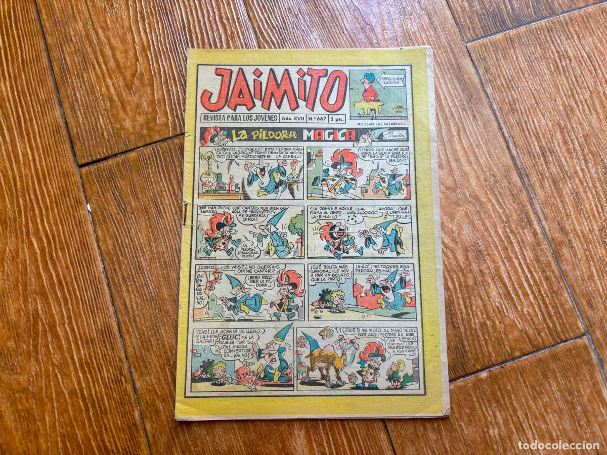 Tebeos: JAIMITO N&ordm; 667 EDITORIAL VALENCIANA