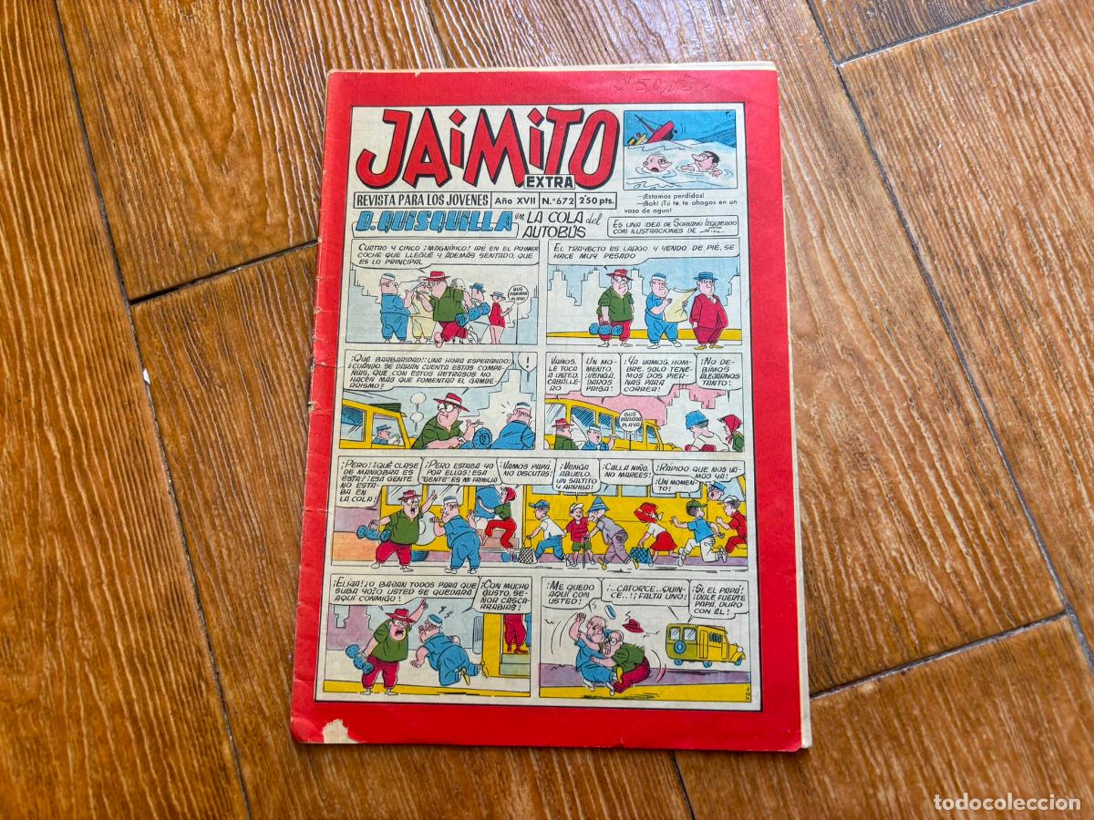 Tebeos: JAIMITO N&ordm; 672 EXTRA EDITORIAL VALENCIANA