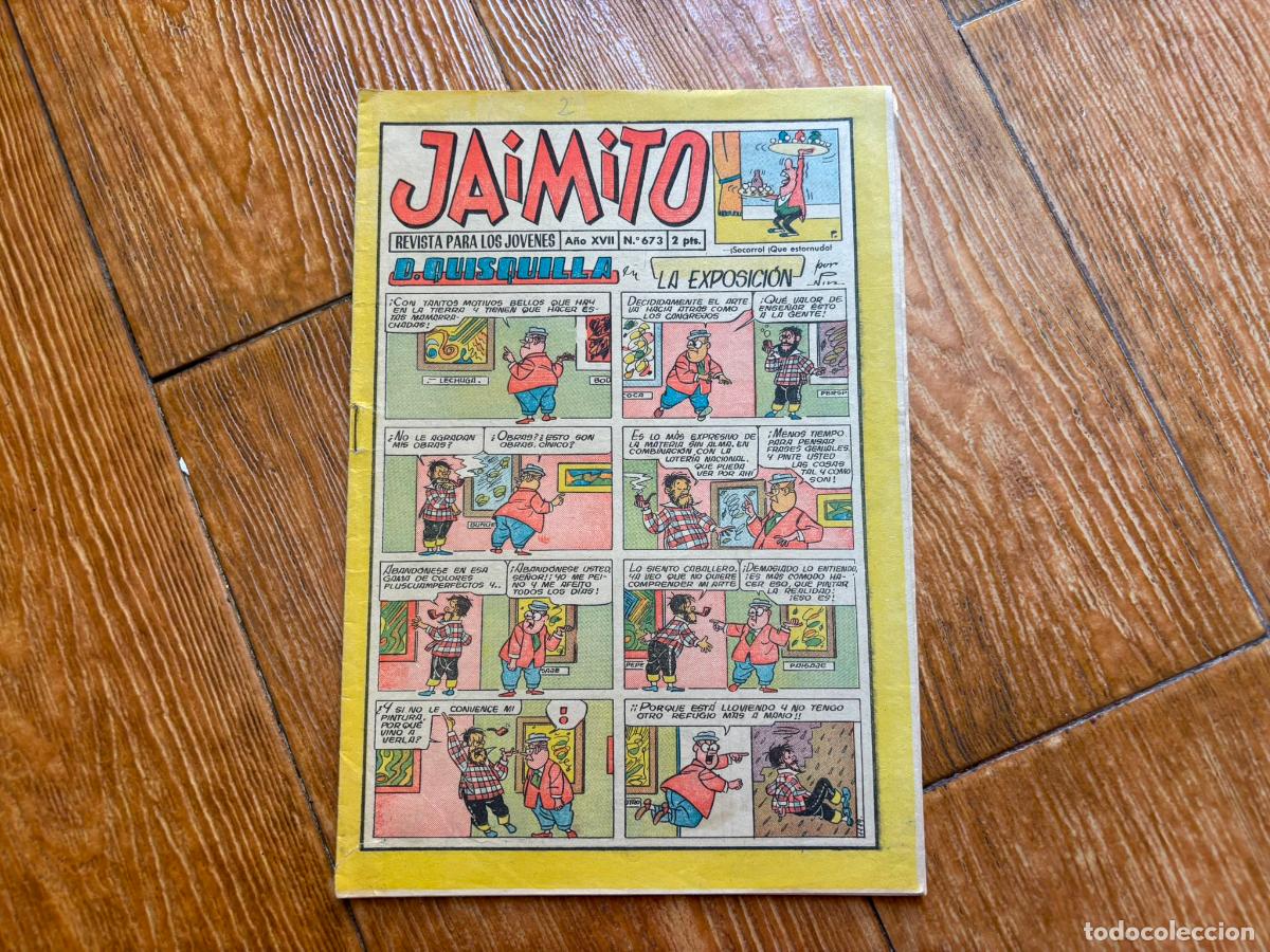 Tebeos: JAIMITO N&ordm; 673 EDITORIAL VALENCIANA