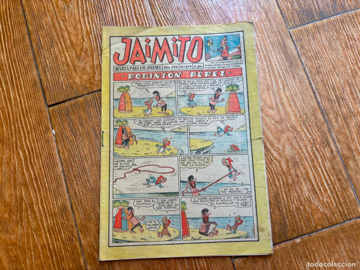 Tebeos: JAIMITO N&ordm; 679 EDITORIAL VALENCIANA