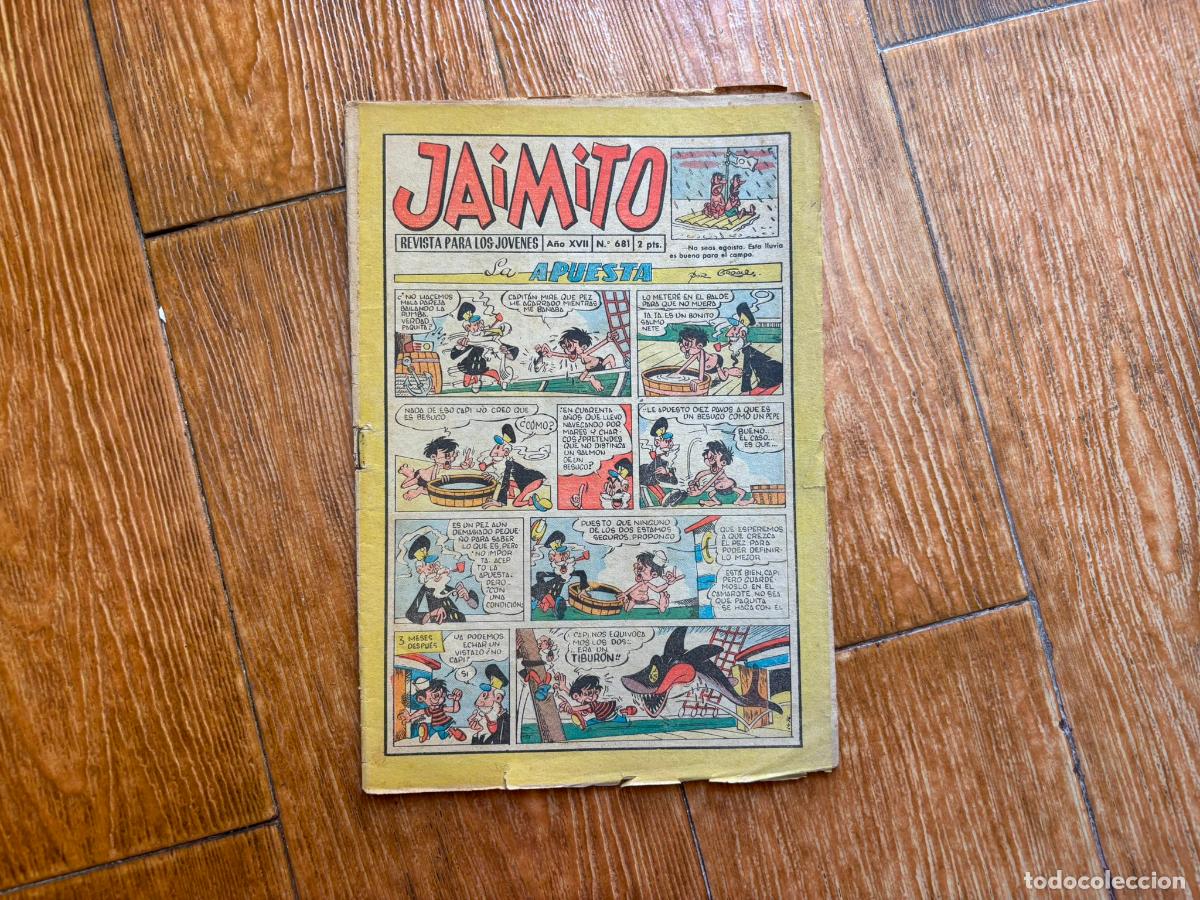 Tebeos: JAIMITO N&ordm; 681 EDITORIAL VALENCIANA