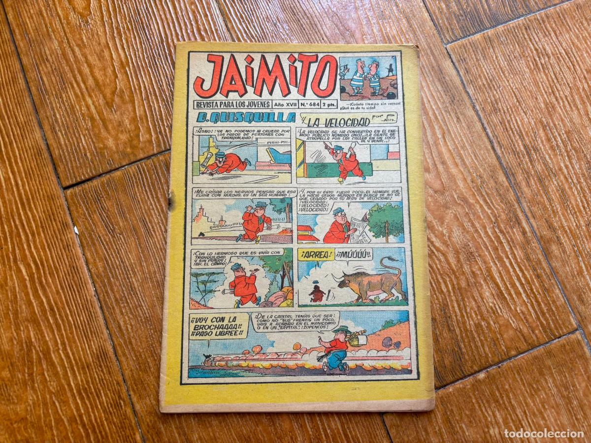 Tebeos: JAIMITO N&ordm; 684 EDITORIAL VALENCIANA