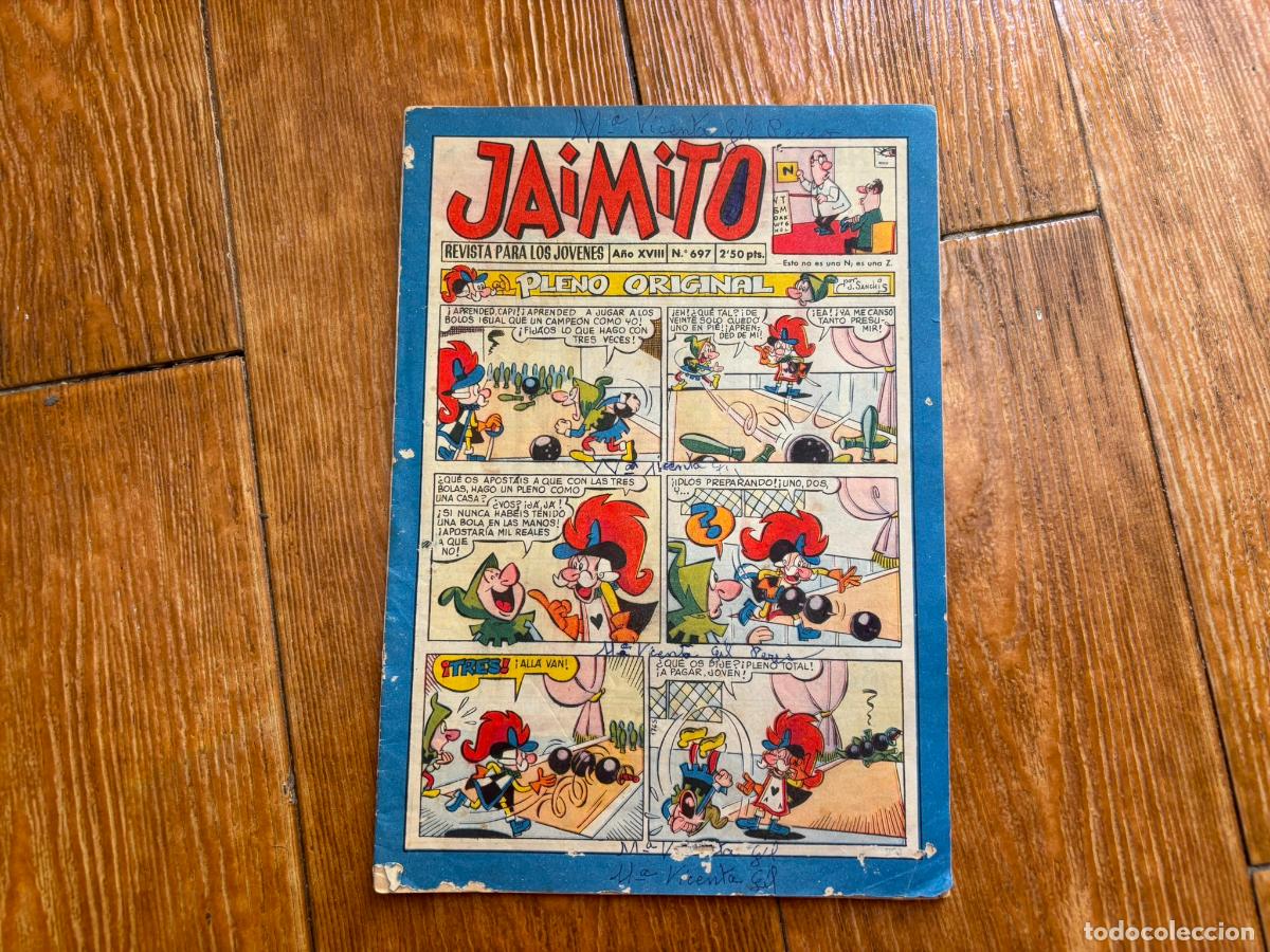 Tebeos: JAIMITO N&ordm; 697 EDITORIAL VALENCIANA