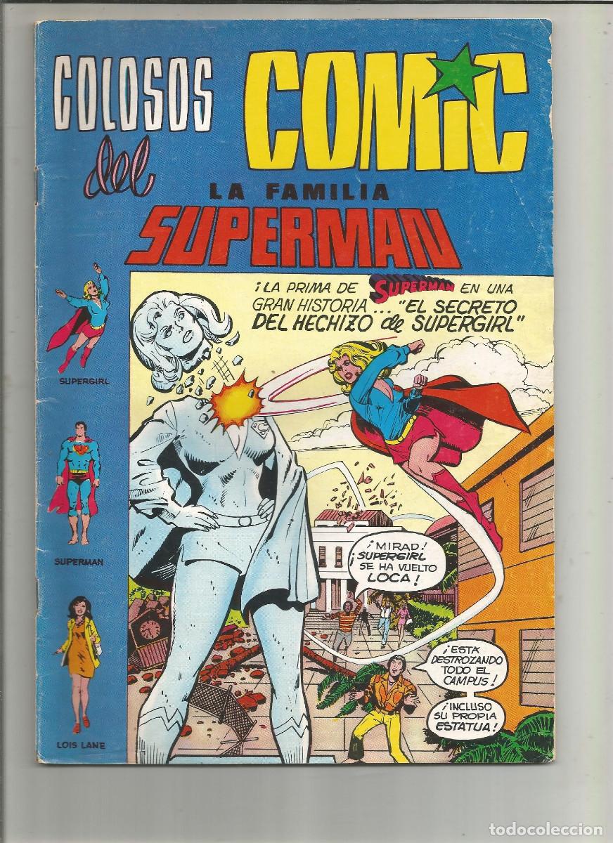 Tebeos: COLOSOS DEL COMIC LA FAMILIA SUPERMAN N&ordm; 4 EDITORIAL VALENCIANA