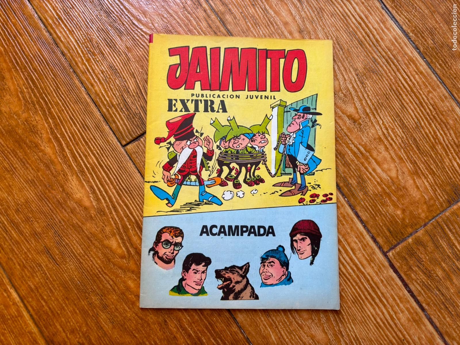 Tebeos: JAIMITO EXTRA ACAMPADA EDITORIAL VALENCIANA