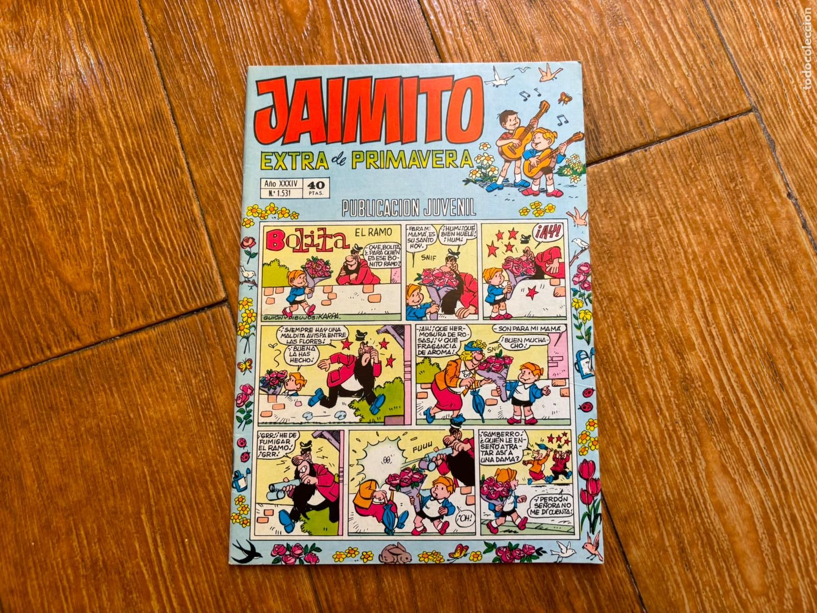 Tebeos: JAIMITO N&ordm; 1531 EXTRA PRIMAVERA EDITORIAL VALENCIANA