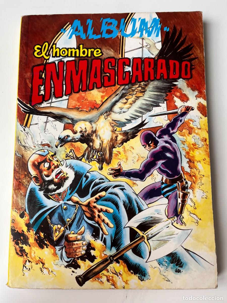Tebeos: LOTE ALBUM EL HOMBRE ENMASCARADO 3 5 VALENCIANA