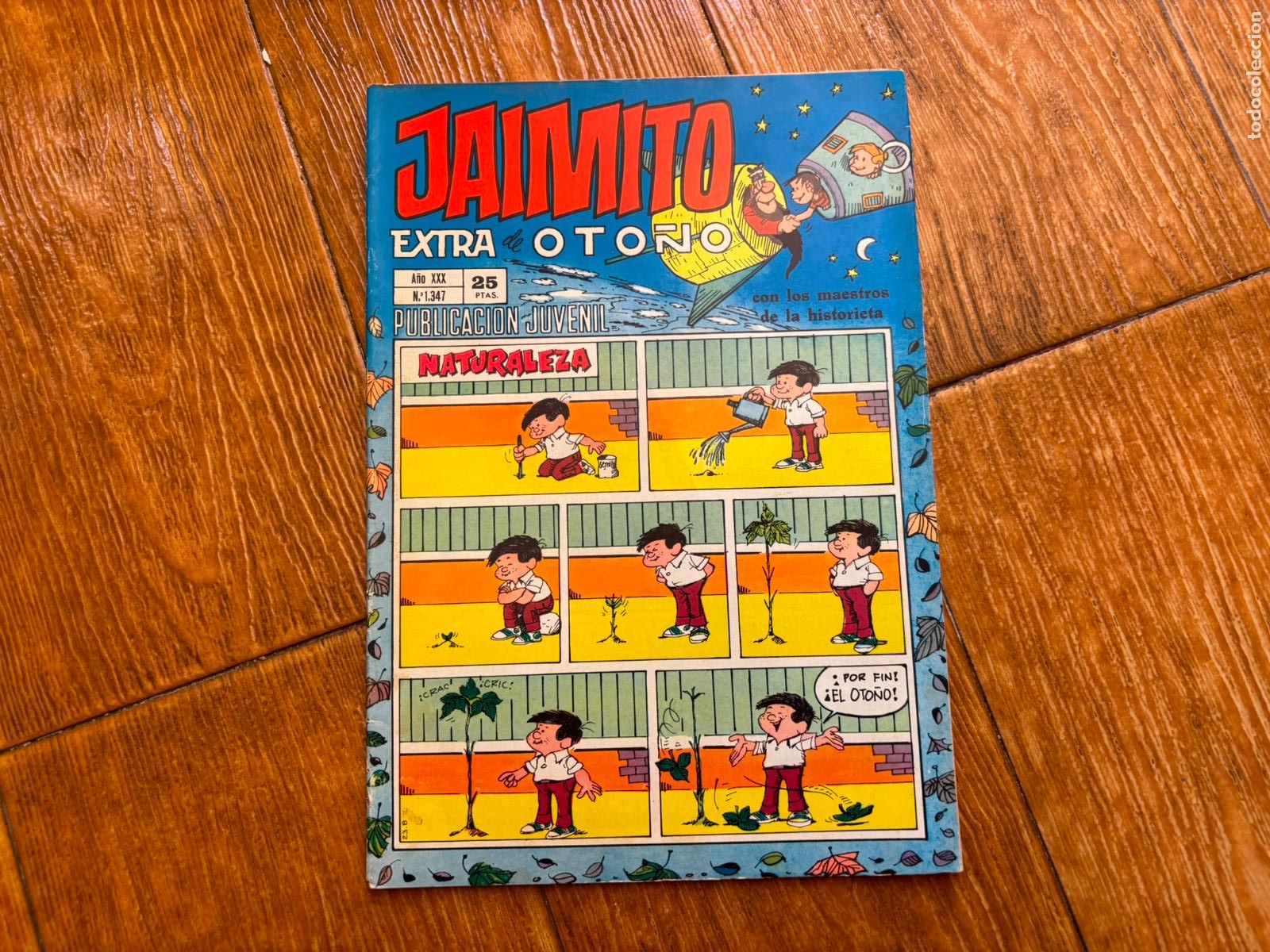 Tebeos: JAIMITO N&ordm; 1347 EXTRA OTO&Ntilde;O EDITORIAL VALENCIANA