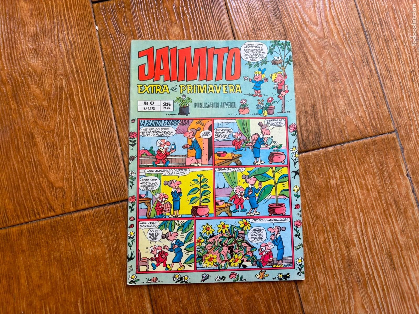 Tebeos: JAIMITO N&ordm; 1323 EXTRA PRIMAVERA EDITORIAL VALENCIANA
