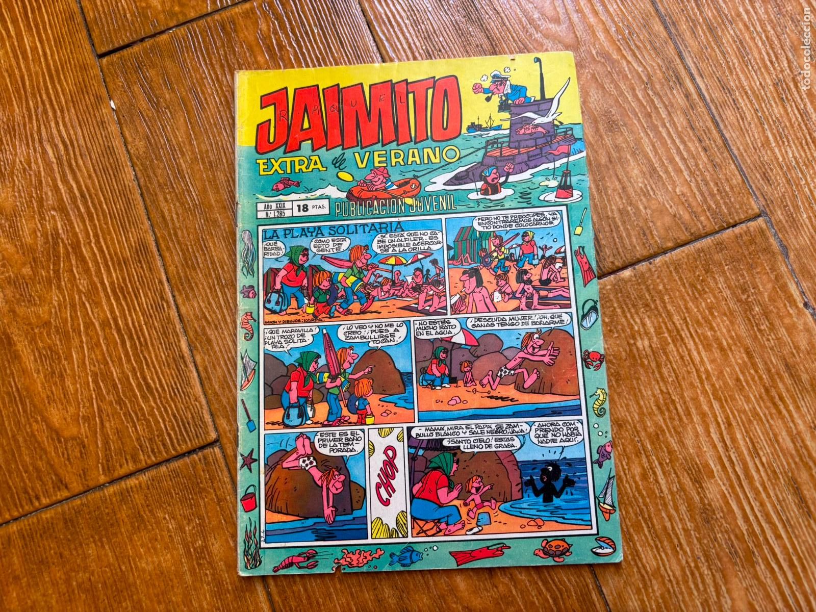 Tebeos: JAIMITO N&ordm; 1285 EXTRA VERANO EDITORIAL VALENCIANA