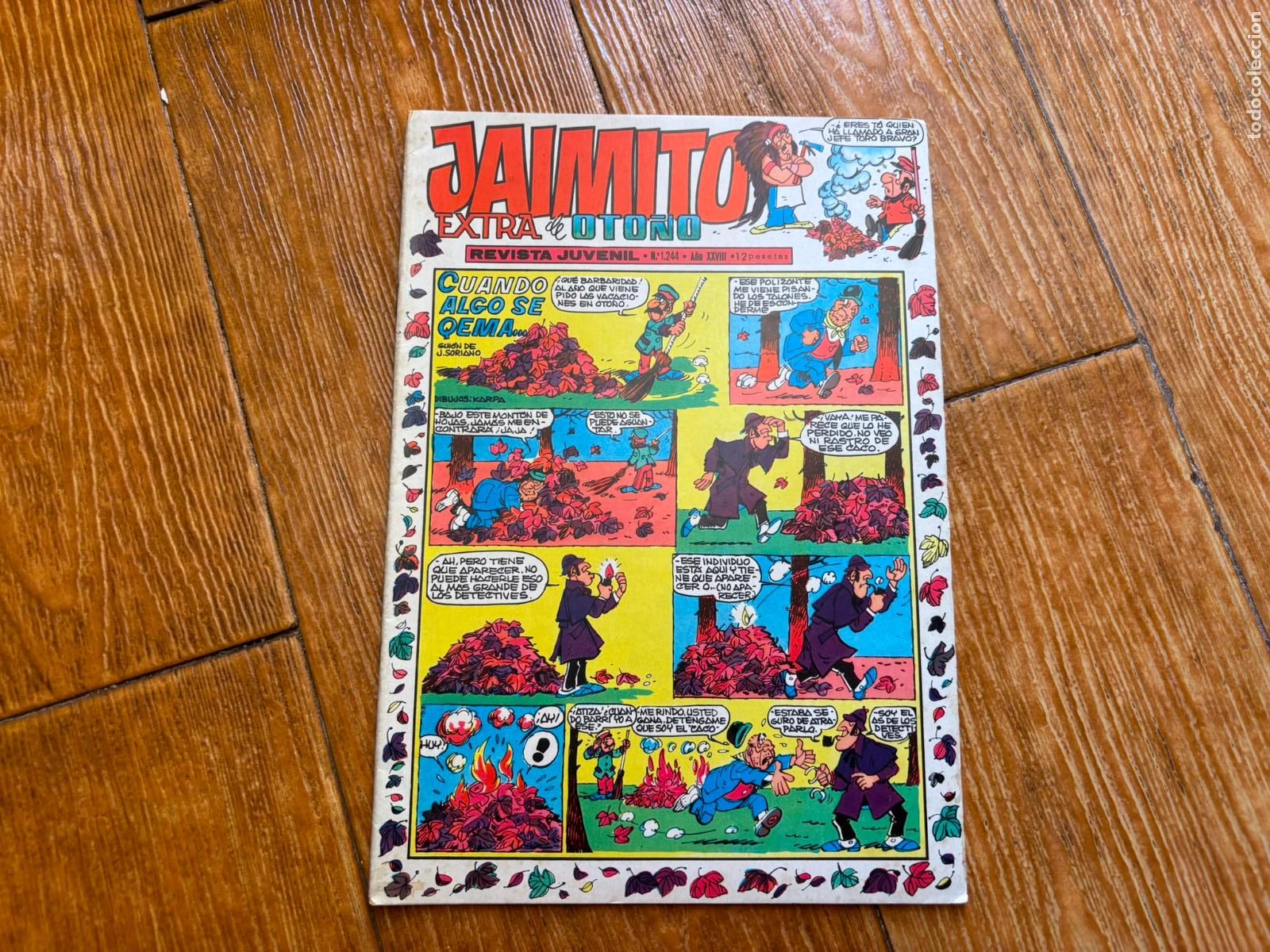Tebeos: JAIMITO N&ordm; 1244 EXTRA OTO&Ntilde;O EDITORIAL VALENCIANA