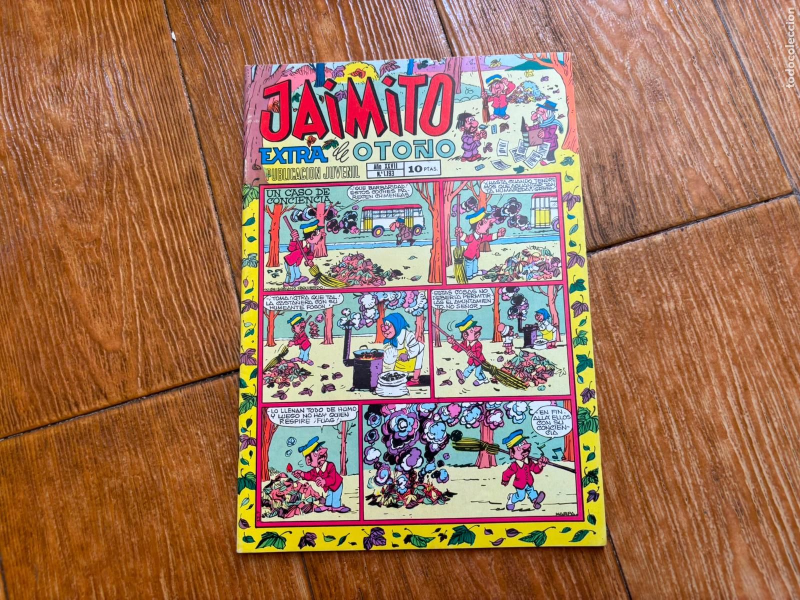 Tebeos: JAIMITO N&ordm; 1193 EXTRA OTO&Ntilde;O EDITORIAL VALENCIANA