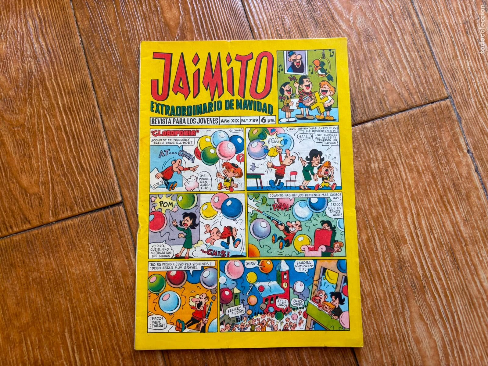 Tebeos: JAIMITO N&ordm; 789 EXTRA NAVIDAD EDITORIAL VALENCIANA