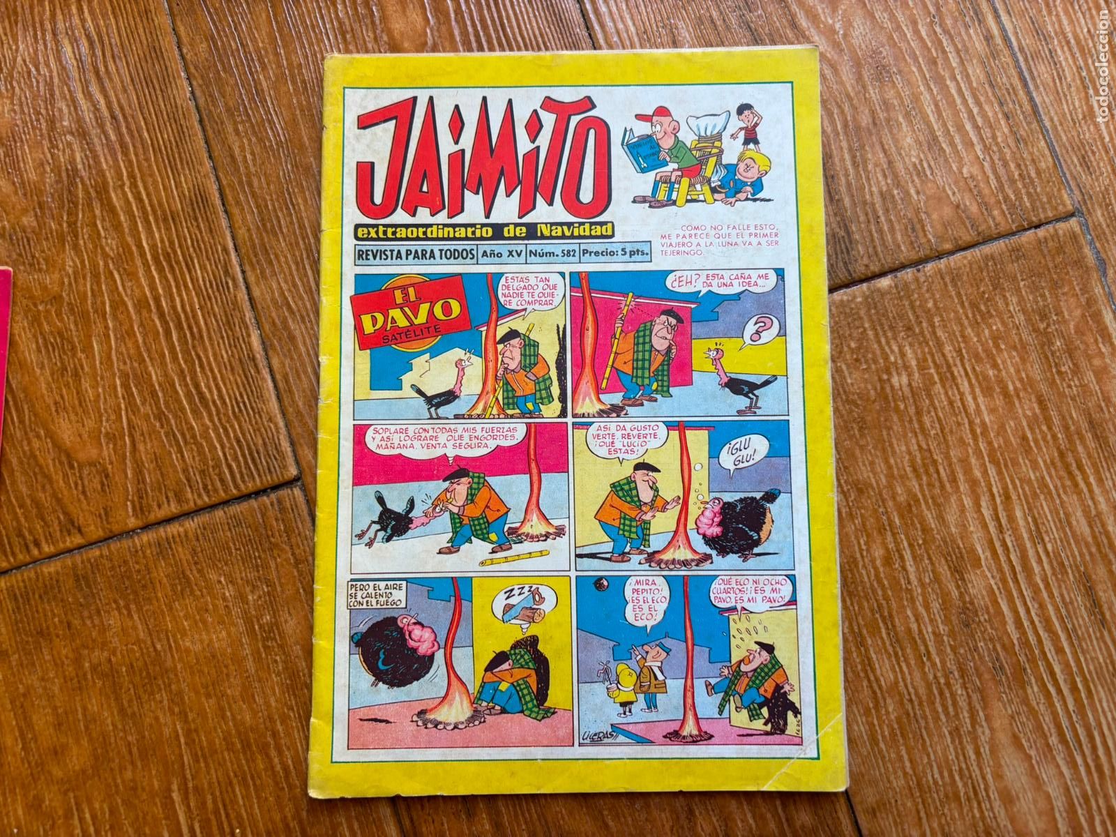 Tebeos: JAIMITO N&ordm; 582 EXTRA NAVIDAD EDITORIAL VALENCIANA