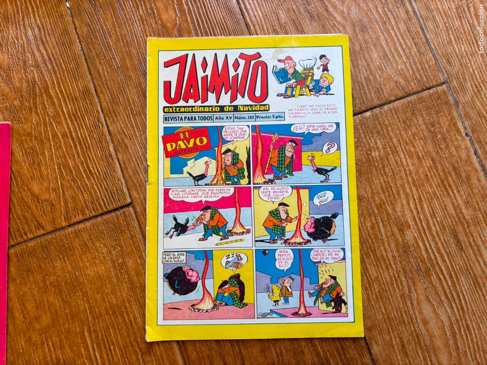 Tebeos: JAIMITO N&ordm; 582 EXTRA NAVIDAD EDITORIAL VALENCIANA