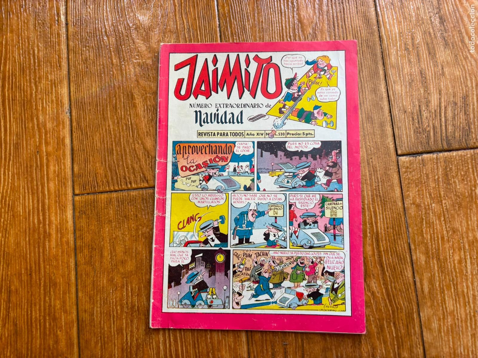 Tebeos: JAIMITO N&ordm; 530 EXTRA NAVIDAD EDITORIAL VALENCIANA