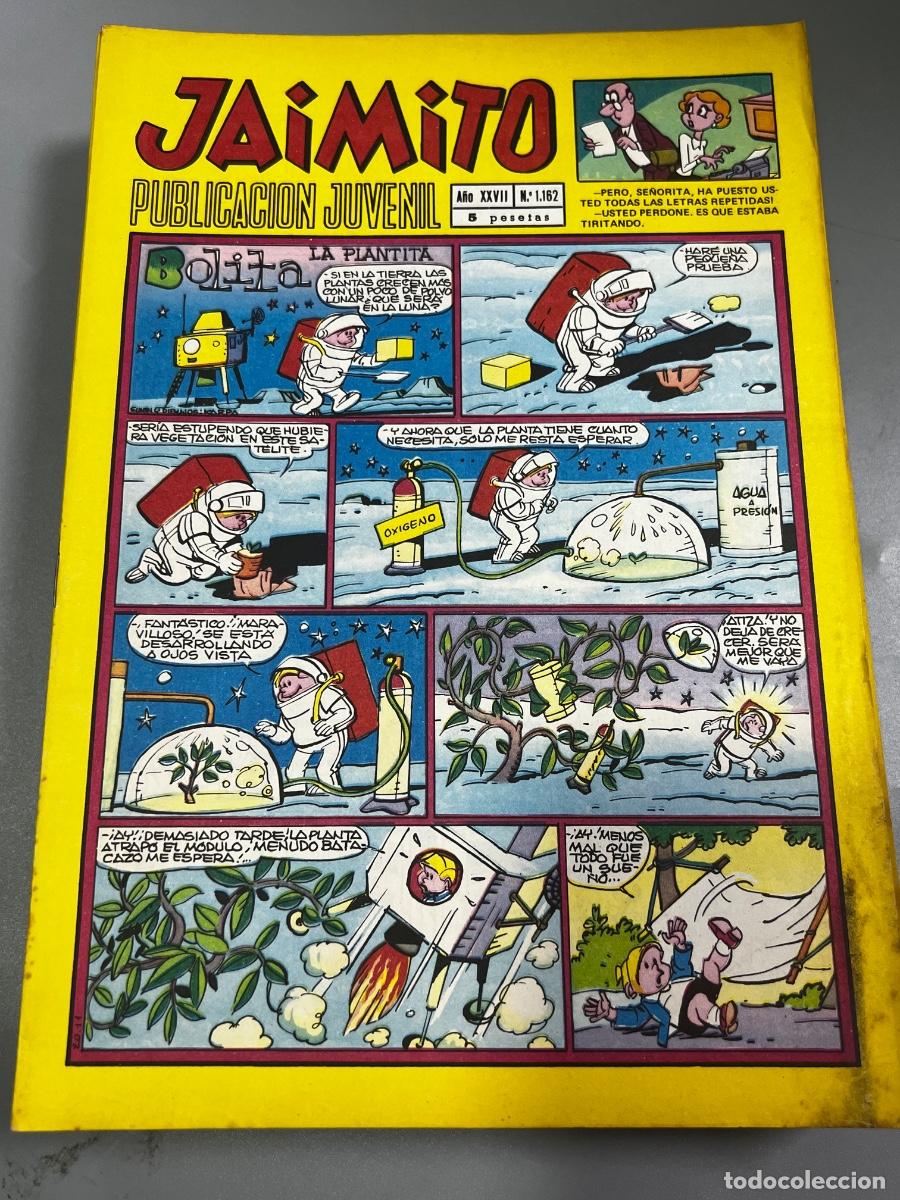 Giornalini: JAIMITO. REVISTA JUVENIL. N&deg; 1162. A&Ntilde;O XXVII. BOLITA LA PLANTITA. VALENCIA.