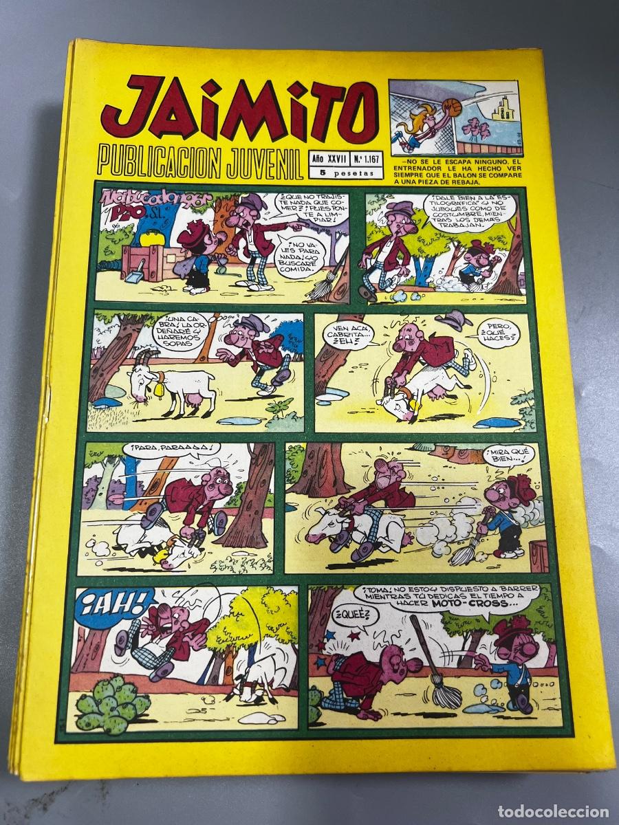 Livros de Banda Desenhada: JAIMITO. REVISTA JUVENIL. N&deg; 1167. A&Ntilde;O XXVII. VALENCIA.