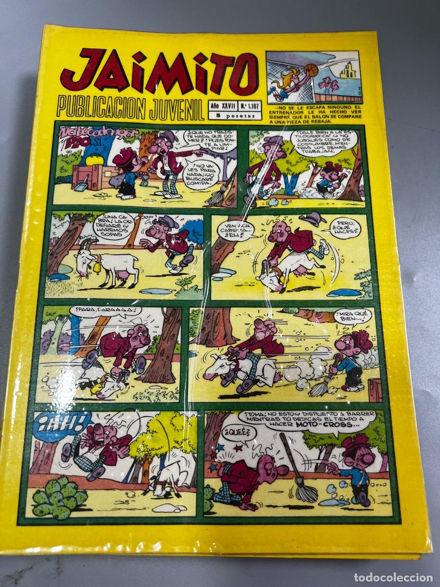 Tebeos: JAIMITO. REVISTA JUVENIL. N&deg; 1167. A&Ntilde;O XXVII. VALENCIA.