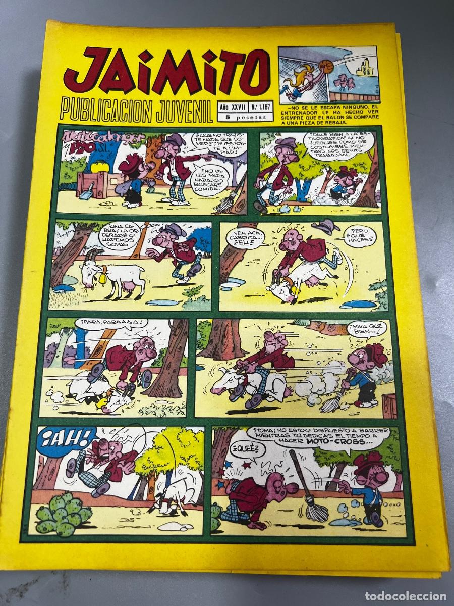 Tebeos: JAIMITO. REVISTA JUVENIL. N&deg; 1167. A&Ntilde;O XXVII. VALENCIA.